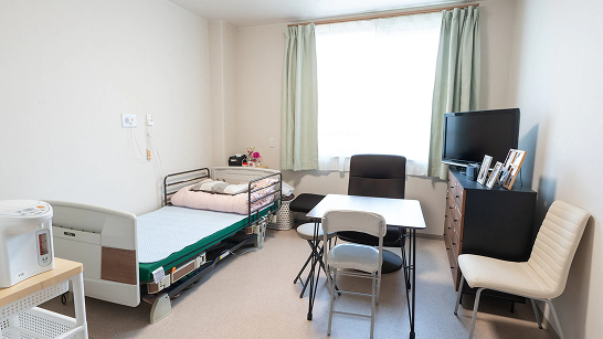 最高の立地条件にある快適居室