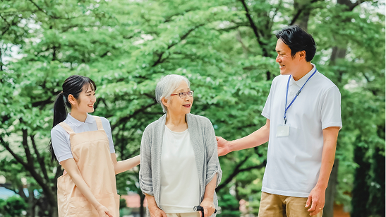 地域の方との積極的な交流